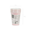 Picture of PAPER CUPS BABY PINK 250ML - 6 PACK